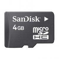 Sandisk microSDHC 4GB (SDSDQM-004G-B)